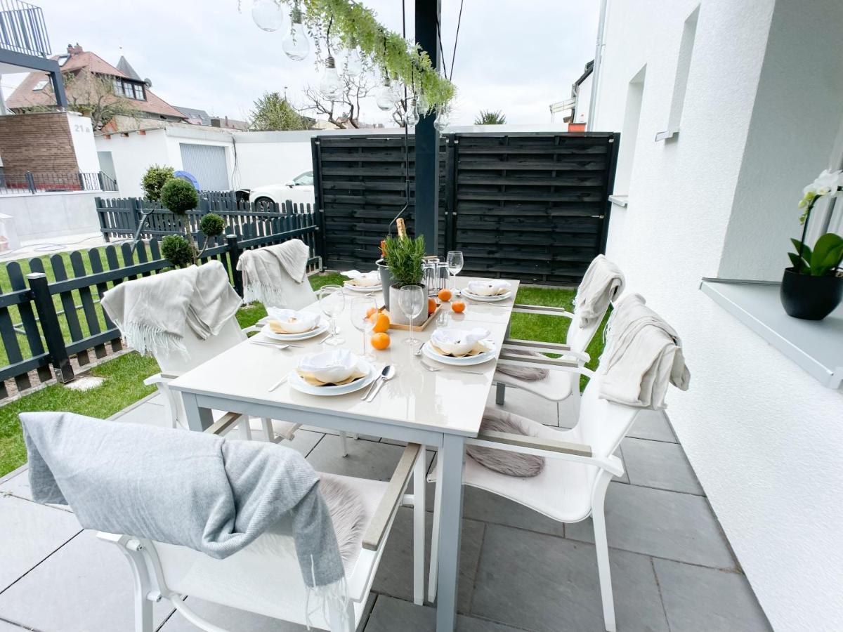 M-Style 01 Apartment Mit Terrasse Und Gasgrill, 24H Self-Check-In, Free Parking, Netflix Núremberg Exterior foto